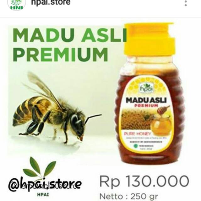 

Madu asli