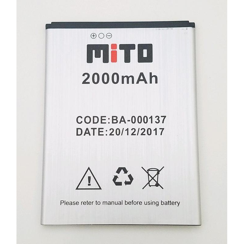 Batre Baterai Mito Note A62 BA-000137 BA 000137 BA000137