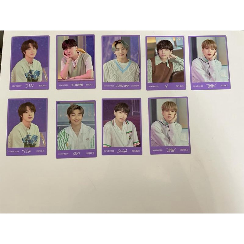 SHARING BTS 2021 MUSTER SOWOOZOO SPECIAL PC PHOTOCARD