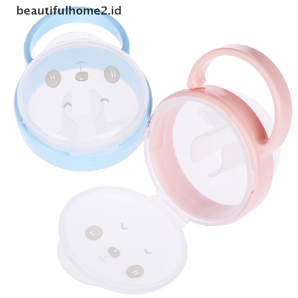 (Beautifulhome2.Id) 1pc Kotak Kontainer Dot Empeng Bayi Portable Untuk Travel