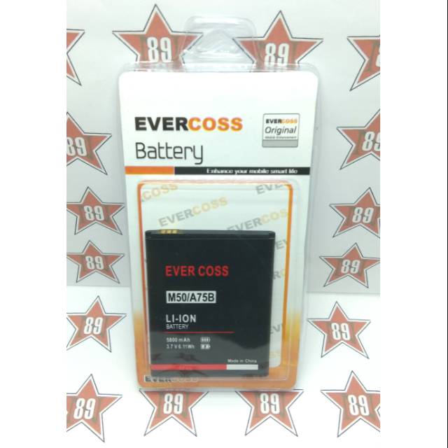 Battery batre Evercross M50 - A75B