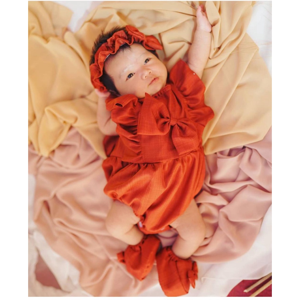 Madeline CELLY SCARLETTE JUMPER Jumper Rok Bandana Sepatu Pergi Lucu Fashion Anak Bayi Perempuan Cewek