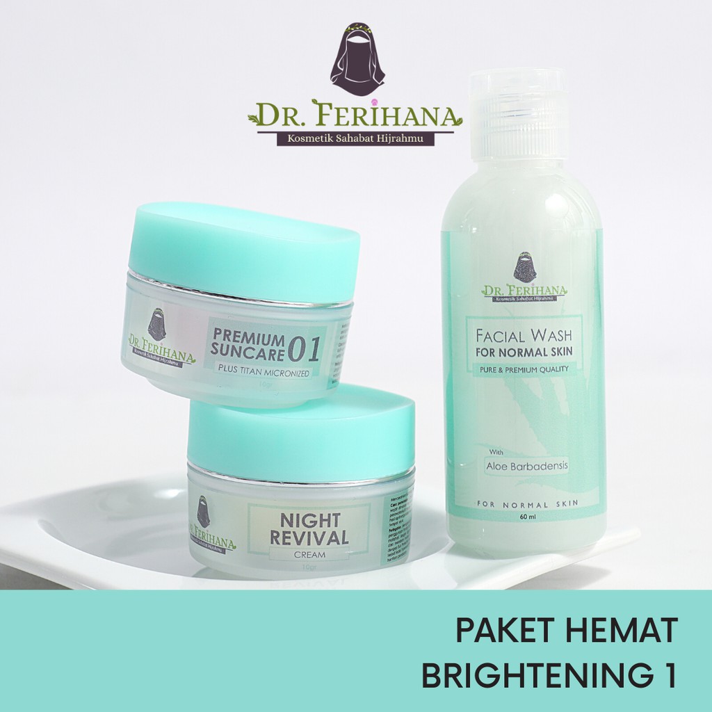 KSH Paket Hemat Brightening 01 (Paket Cerah &amp; Lembab)