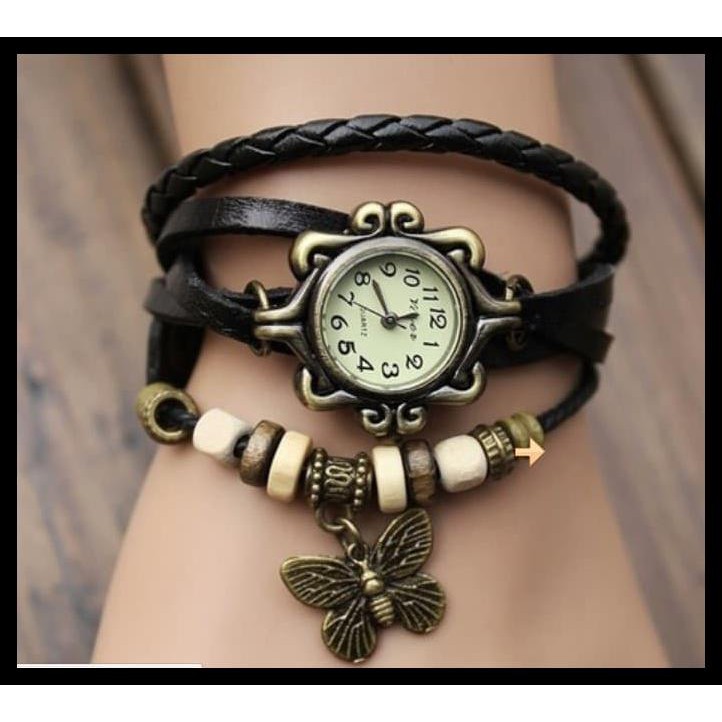 Jam Tangan Vintage Gelang - Jam Wanita Vintage - Jam Gelang Vintage Import - Jam Wanita