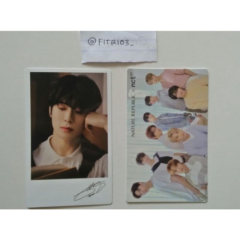 [READY] Polaroid nature republic JAEHYUN - DOYOUNG