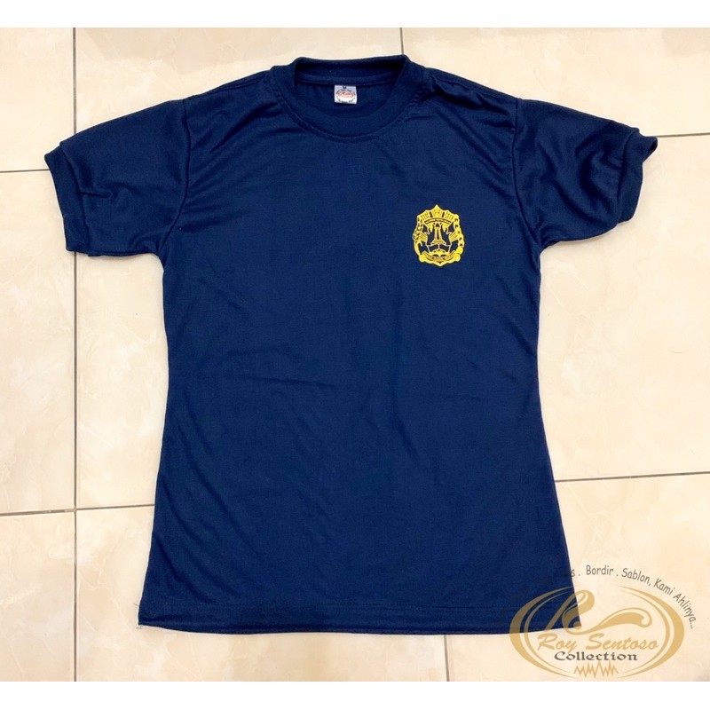 Kaos PDL Taruna Akpol (Warna Biru Dongker/Navy)