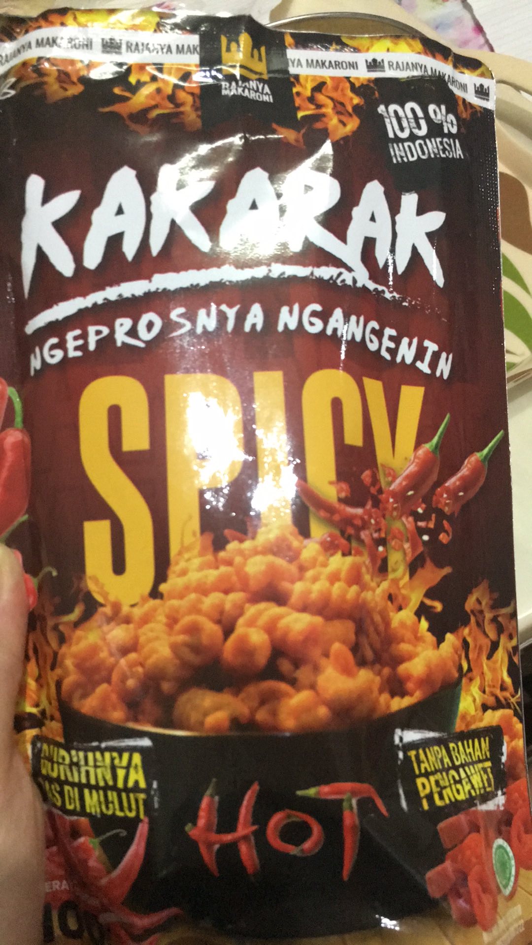 MAKARONI SPIRAL KAKARAK | MAKARONI RASA PEDAS BALADO BBQ