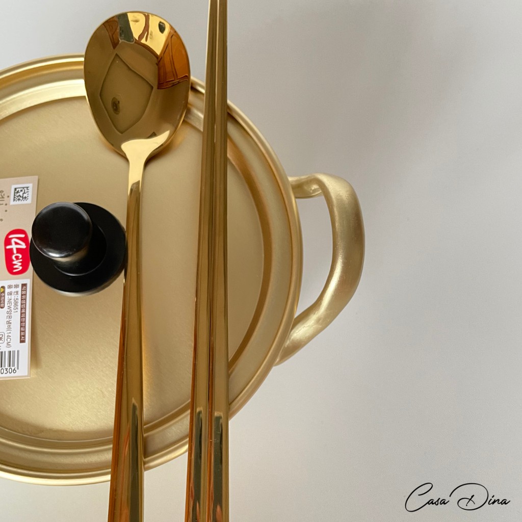 Panci Korea + Sumpit Set/ Panci Ramyun / Panci Ramyeon Korea Import SET 14 pcs