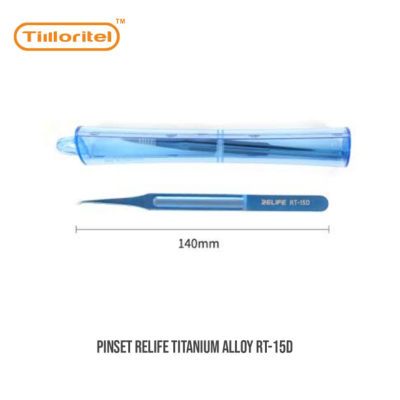 PINSET RELIFE TITANIUM ALLOY RT-15D (BENGKOK)