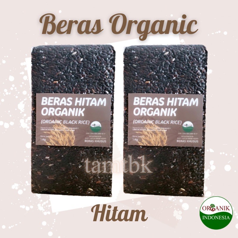 

[Tamtbk] Beras hitam organic 1kg