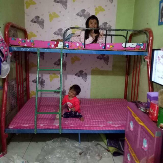 Ranjang besi (no kasur)