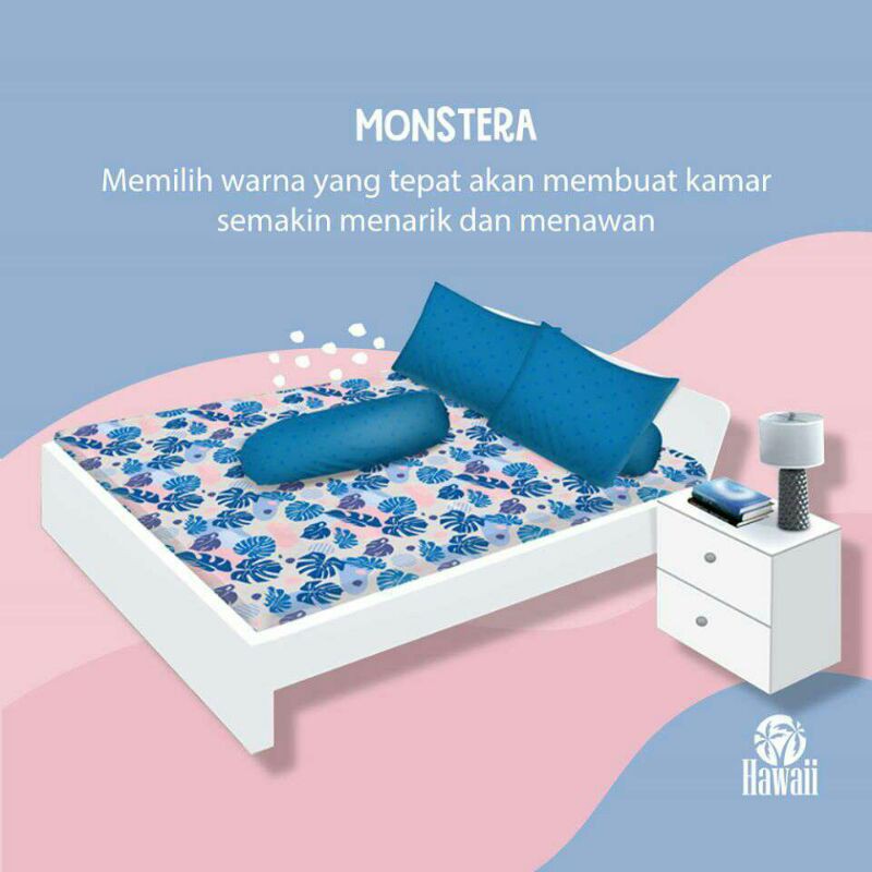 sprei hawaii king 180x200