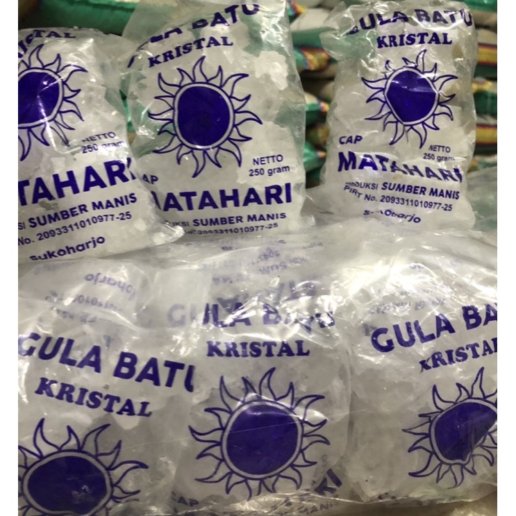 

gula batu/500g/gula batu kristal putih super