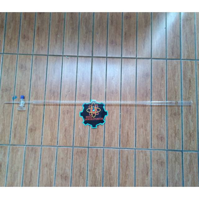 Buret 100 ml kran glass PYREX