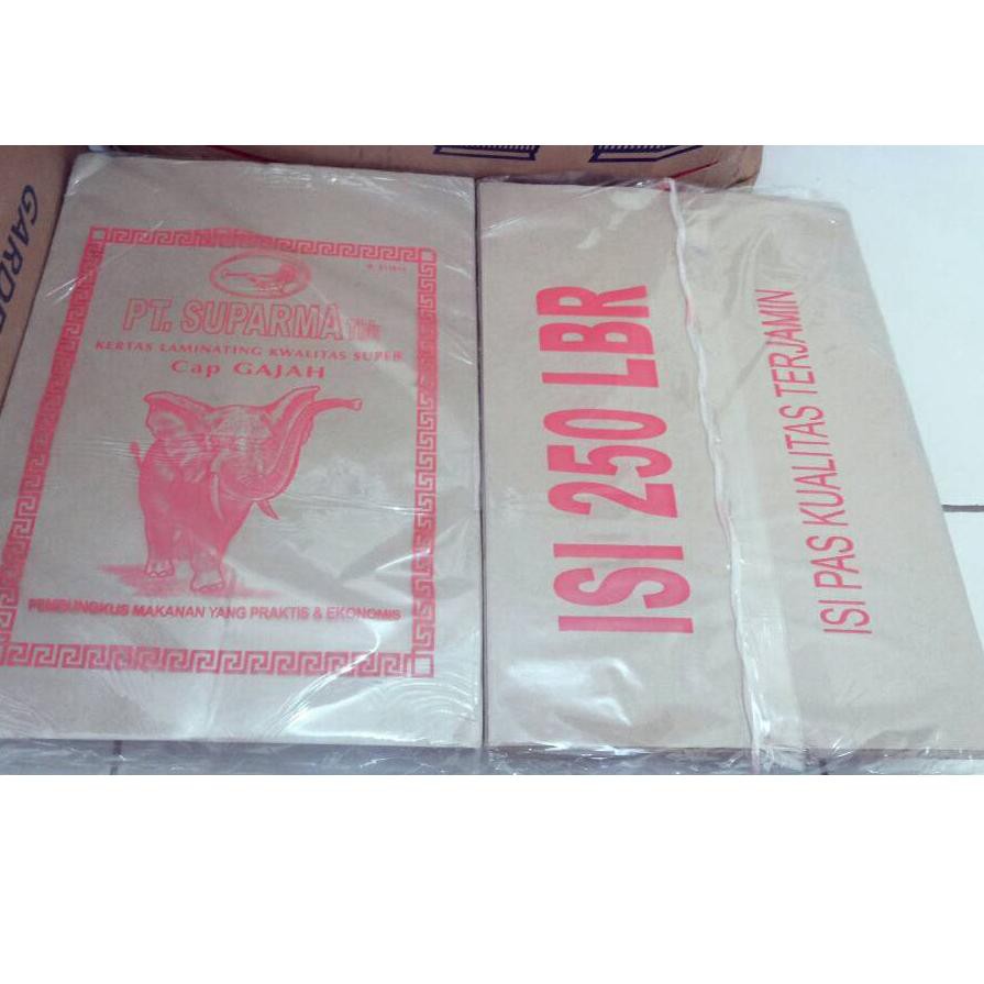 

NF7 Kertas Nasi GAJAH - Pembungkus Nasi - Kertas Bungkus uk 30 x 40 - BESAR✵ (Stock Banyak)