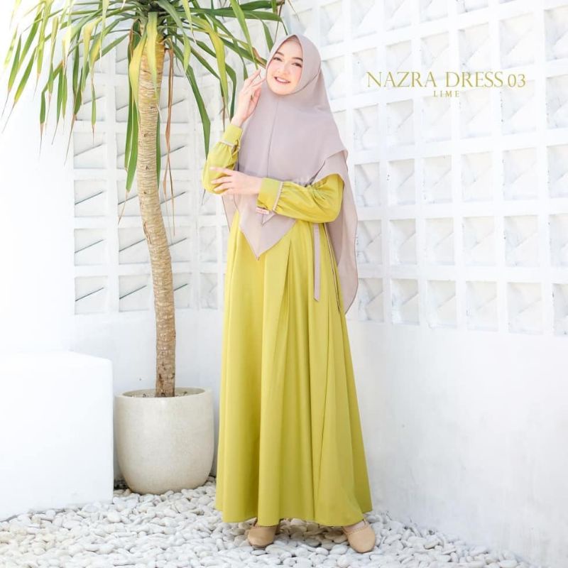 NAZRA SYARI GAMIS PLUS KHIMAR CERUTY UKURAN M - L - XL - XXL - XXXL - 4XL BUSUI POLOS SET MURAH KEKINIAN TERLARIS GAMIS TERMURAH PREMIUM ORIGINAL MAXY DRESS FASHION MUSLIM HITS MAXI DRESS GAMIS SERAGAM PESTA KONDANGAN GAMIS REMAJA BAJU GAMIS JUMBO