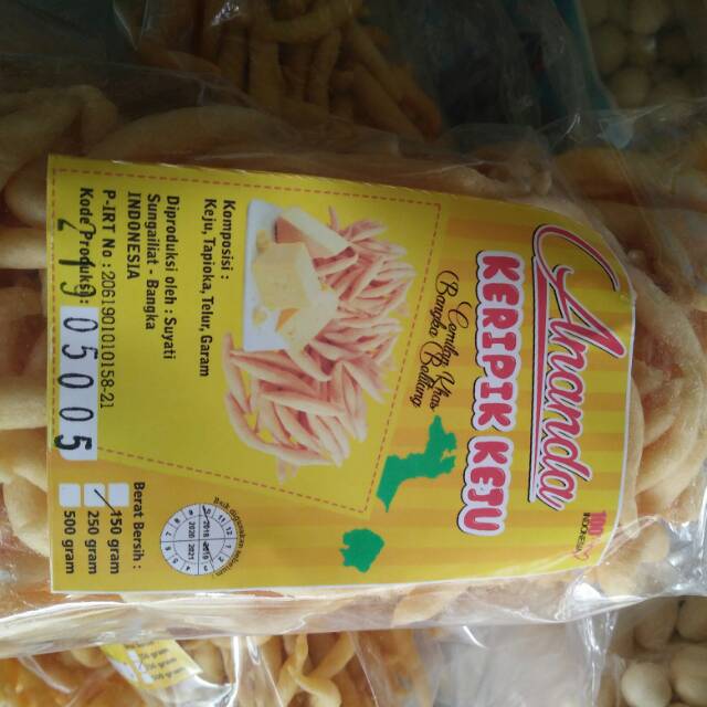 

Keripik keju ananda