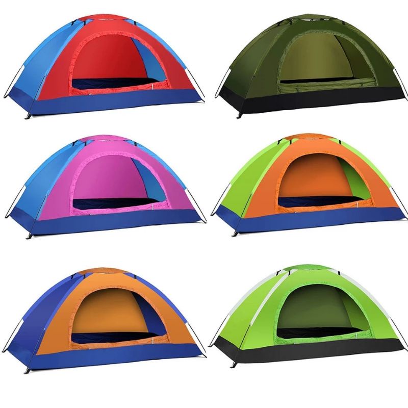 Tenda Camping Tenda Gunung Camo Model Some Kafasitas 3 Orang