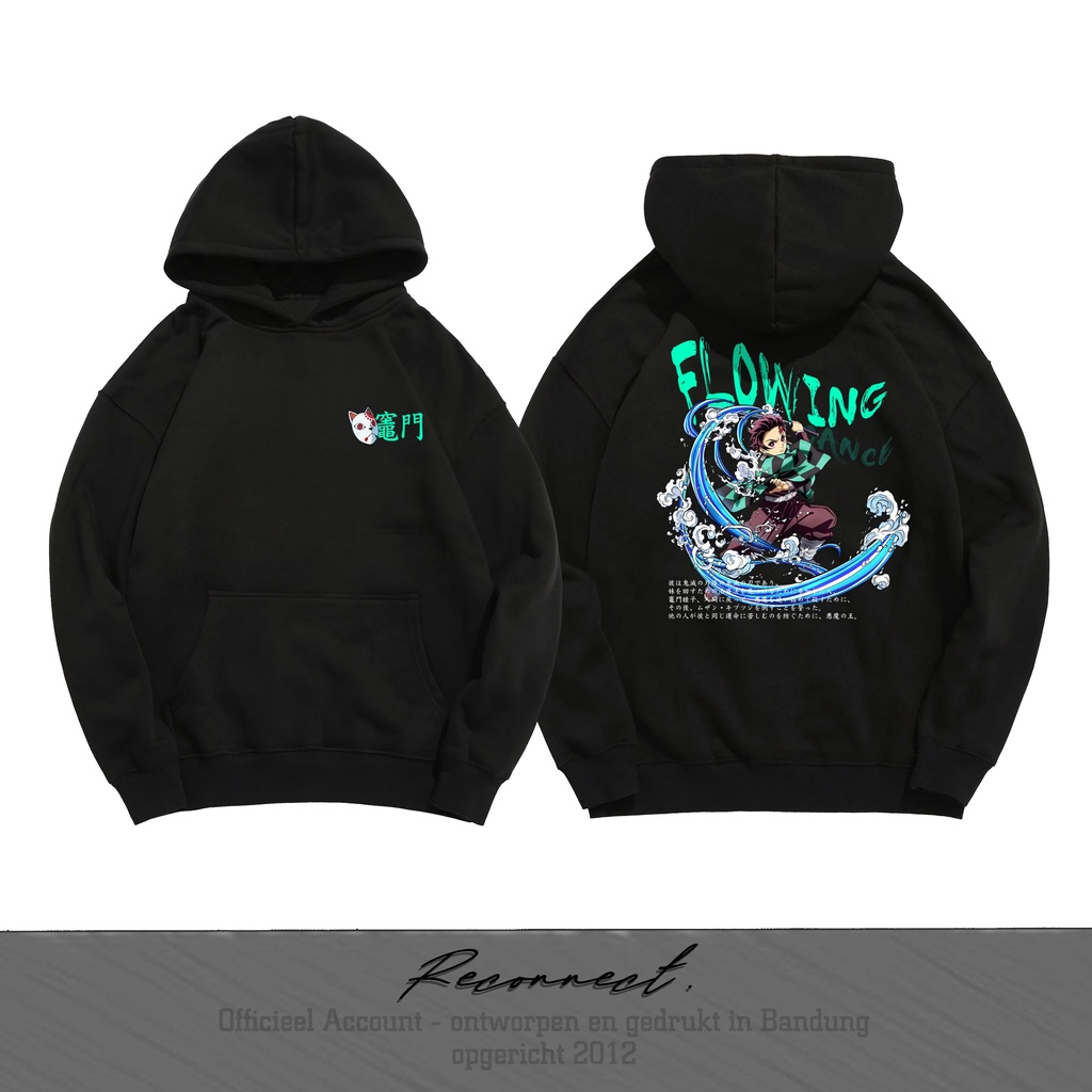 Reconnect Sweater Pullover Hoodie Demon slayer Tanjiro Kamado