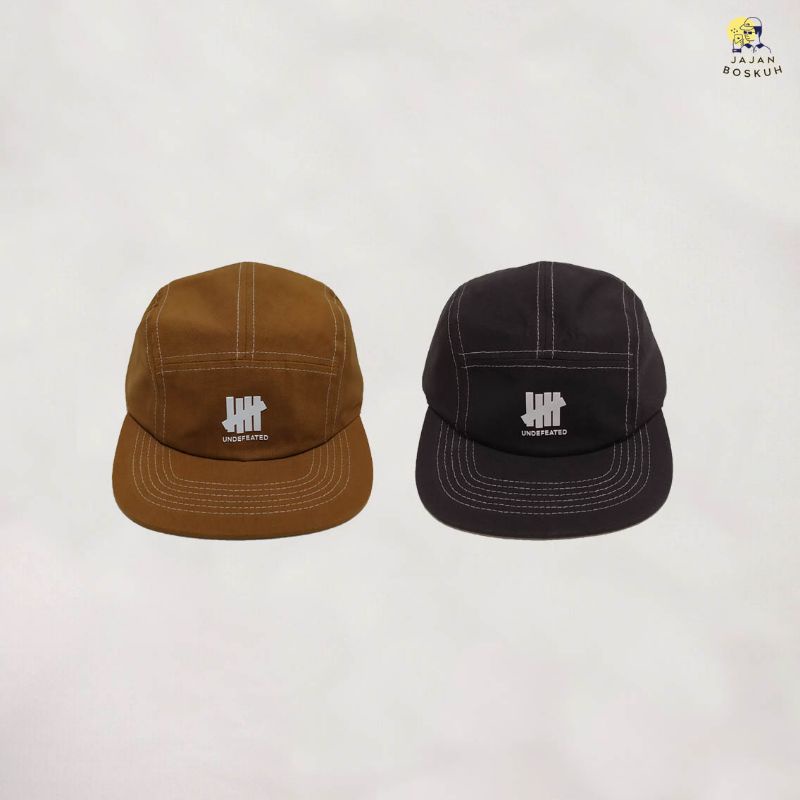 Undefeated bars logo 5 panel caps