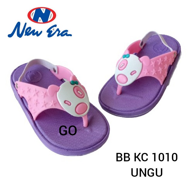 sogo NEW ERA BB KC 1010 Sandal Japit anak Sandal Tali Karet Belakang Original Karakter Snopy