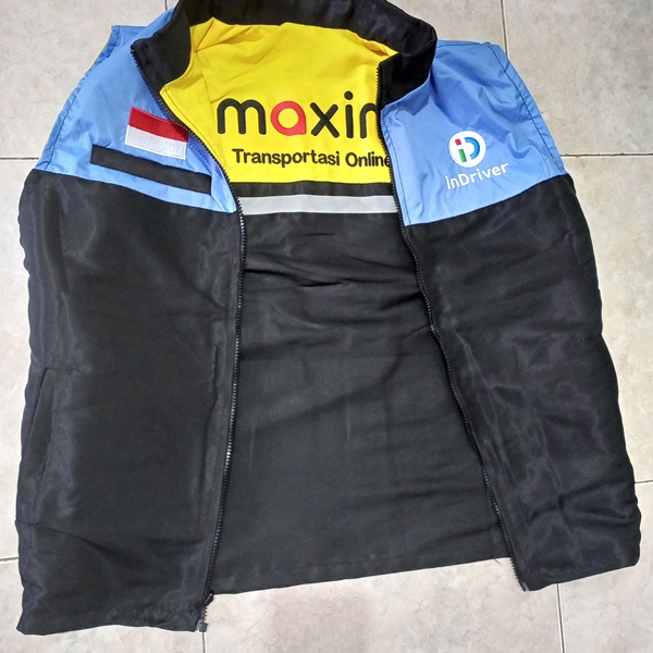 Rompi maxim indriver bolak balik waterproof