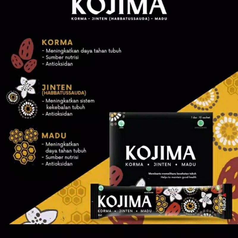 

KOJIMA MADU KURMA JINTEN 5x15ml