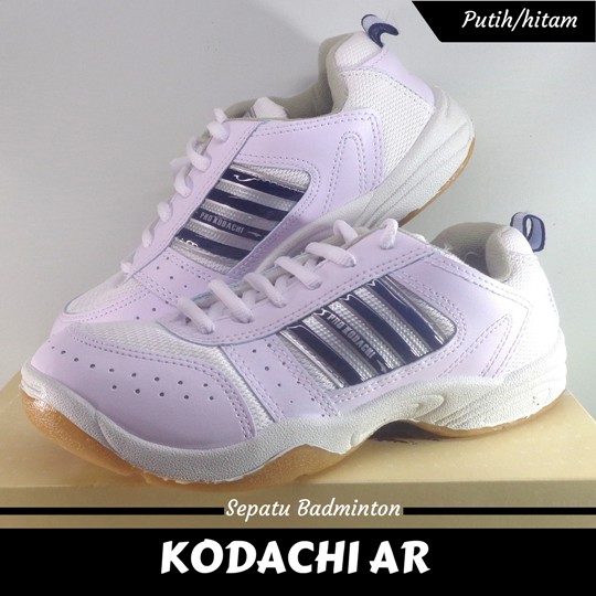 Sepatu Badminton-Olahraga-Casual KODACHI AR Putih/hitam