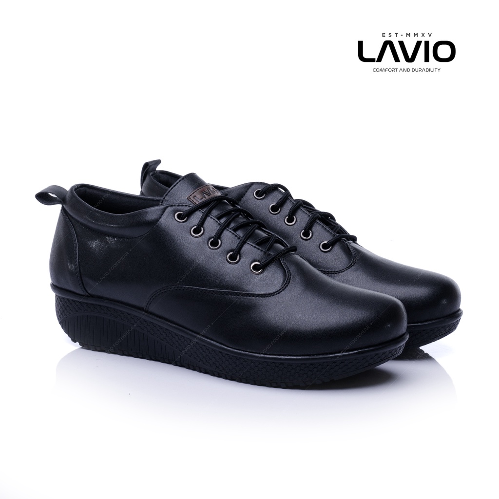 Lavio Sepatu Sneakers Wanita Flat Sintetis Yuri Orchid Premium New Arrival