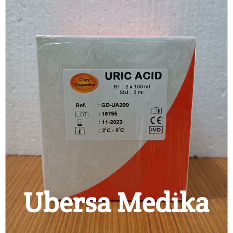 Reagen Uric Acid 2x100 ml Glory Diagnostics