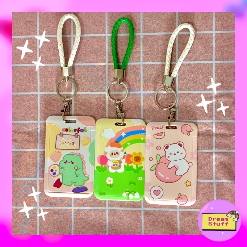 Card holder / id card / gantungan kunci / name tag / photocard / flazz / aespa nct blackpink bts sev