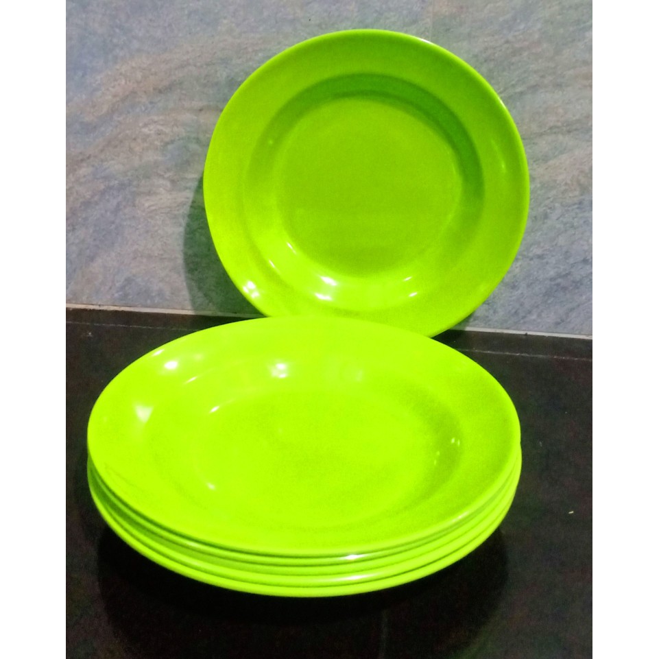 6 PCS Piring Melamine Singa Singi Standar SNI