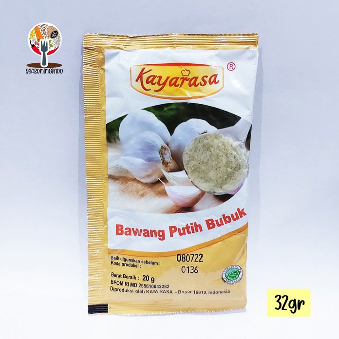 

KAYARASA Bawang Putih Bubuk 16g (Min 2 pcs)