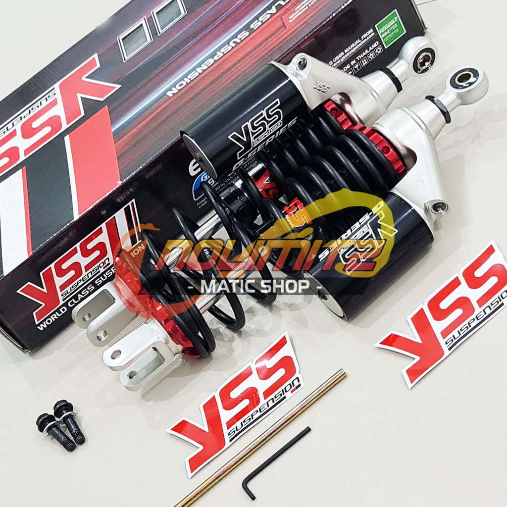 Shock YSS G Plus Eco Line Black Edition 335mm Shockbreaker NMAX OLD