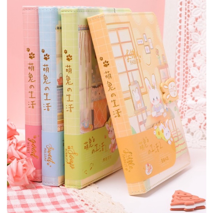 

Notebook Diary Lucu / Agenda Planner Jurnal Buku Tulis Pu Magnet Impor 035