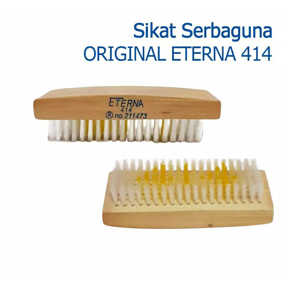 Eterna Sikat kayu / sikat baju karpet lantai motor serbaguna Original / Sikat eterna