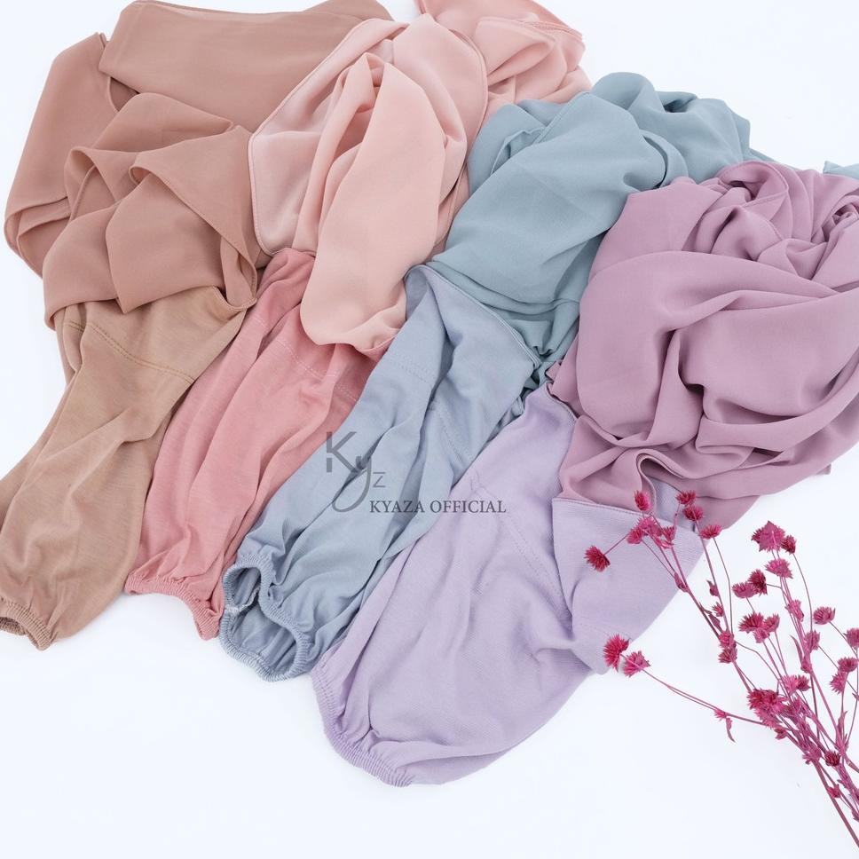 ➱ Pashmina Inner Babydoll Instan, Pashmina Inner, Pashmina Instan ☺