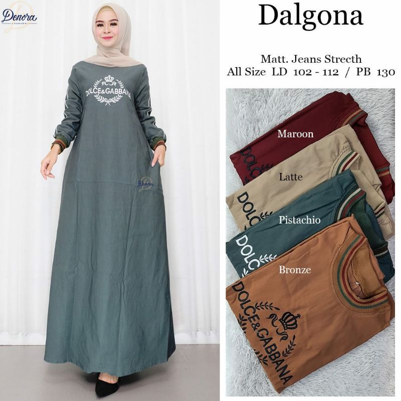 Dalgona Dress Jeans Strecth by Denora