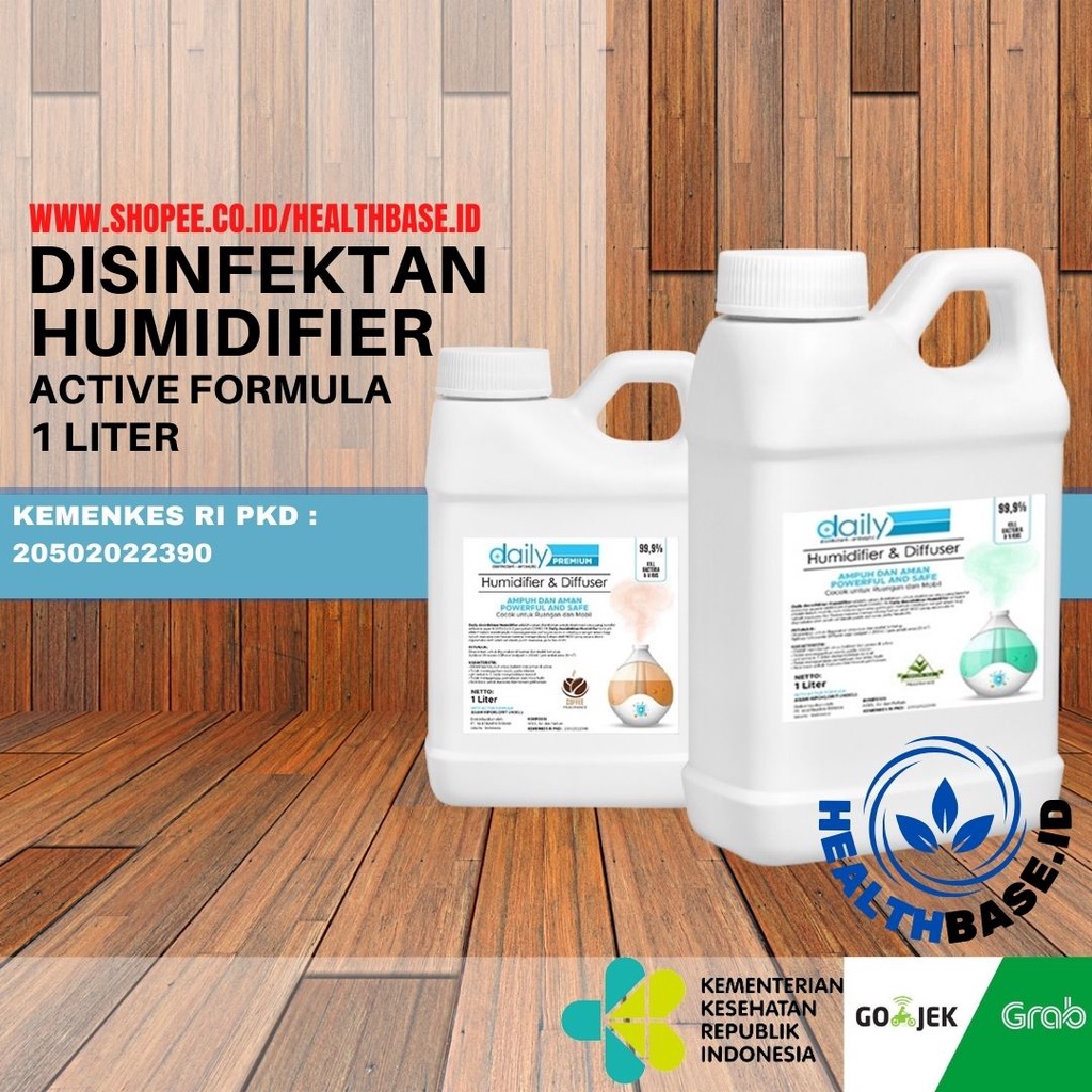 Cairan Desinfektan Humidifier Diffuser Disinfektan Daily Premium 1 Liter