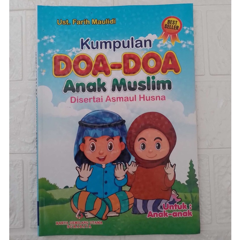 Buku Kumpulan Doa untuk Anak Muslim - Full Colour - Buku Tebal - Buku Anak-anak