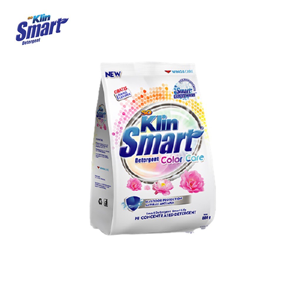 SOKLIN SMART DETERGEN COLOR CARE BUBUK 800gr