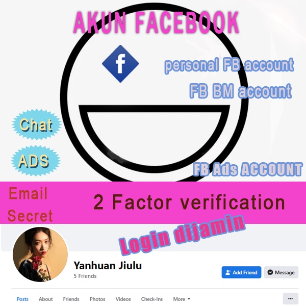 Jual Aukn facebook /ads akun bm/Akun Facebook  Marketplace/Akun FB ads /Akun Account/akun fb murah/akun fb fresh