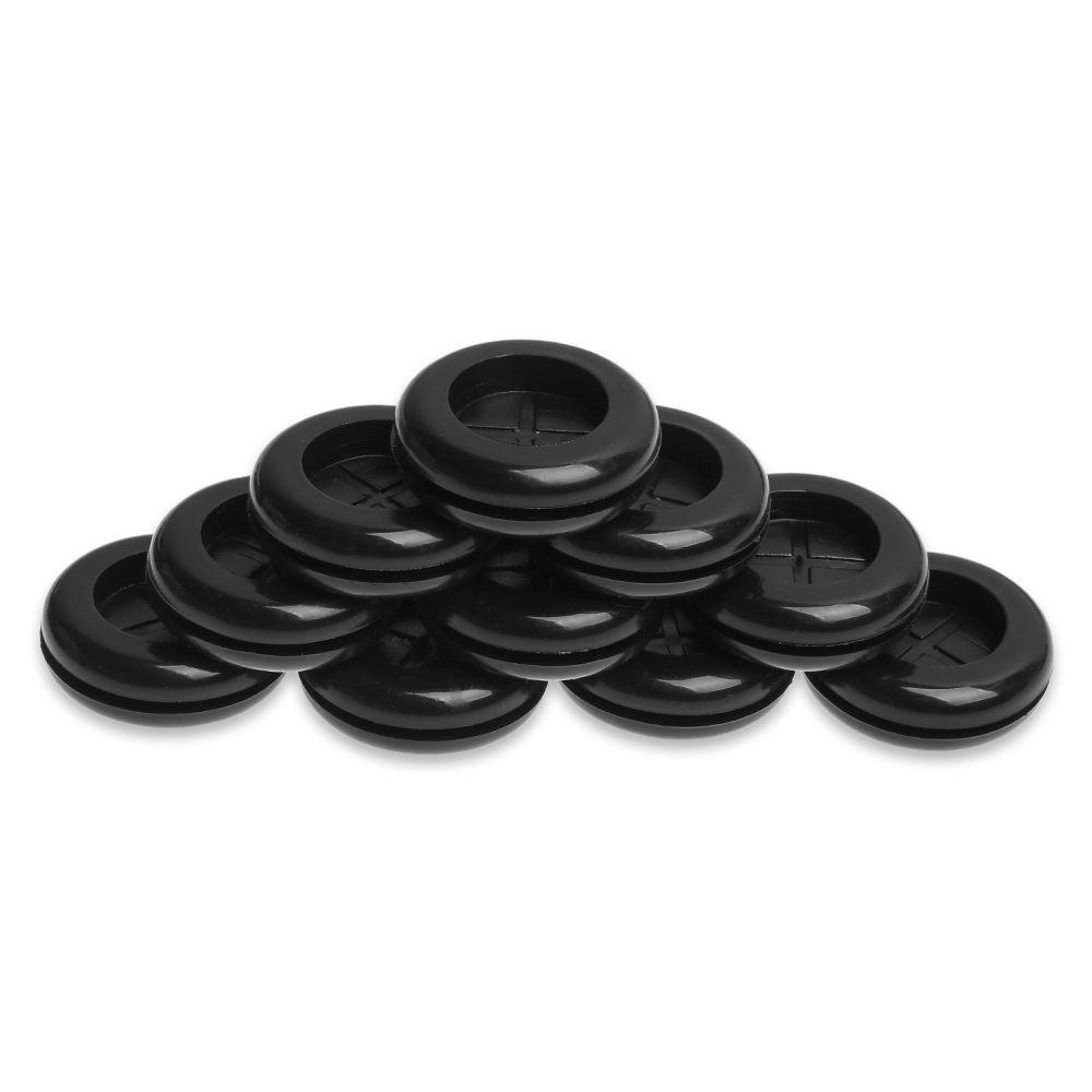 Wonder 50pcs Grommet Koil Pelindung Katup Silinder Lingkungan Kawat Listrik Penahan Ring Parts