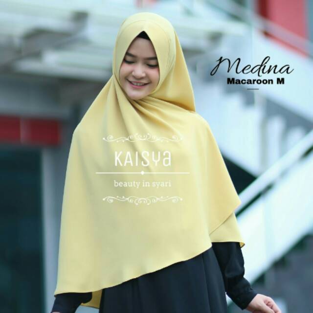 KAISYA "MEDINA KHIMAR MACAROON"