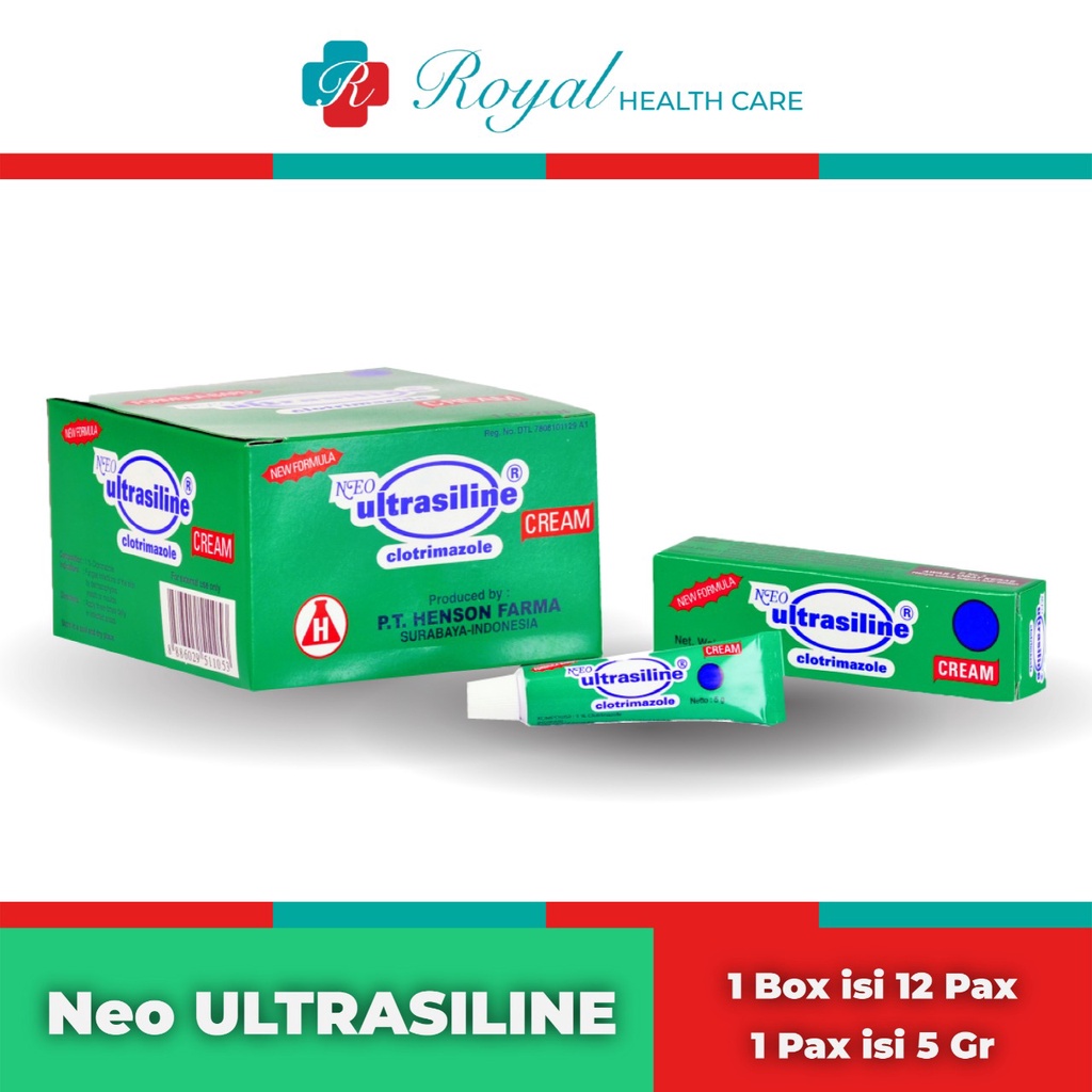 NEO ULTRASILINE Box Isi 12 Tube Krim Salep Kulit