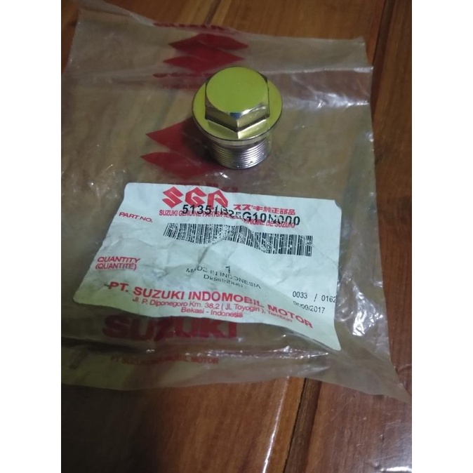 Baut Mur Pengencang Baut Tutup As Shock Depan Satria Fu 150 Ori Sgp