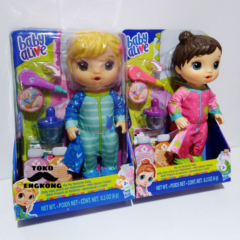 BABY ALIVE MIX MY MEDICINE BABY DOLL