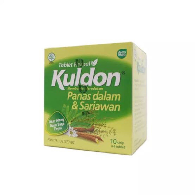 KULDON SARIAWAN 650 MG BOX 40 TABLET