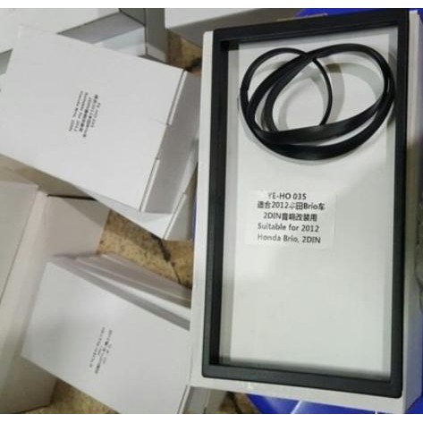 READY frame Headunit Doubledin tv mobil honda brio mobilio freed brv jazz