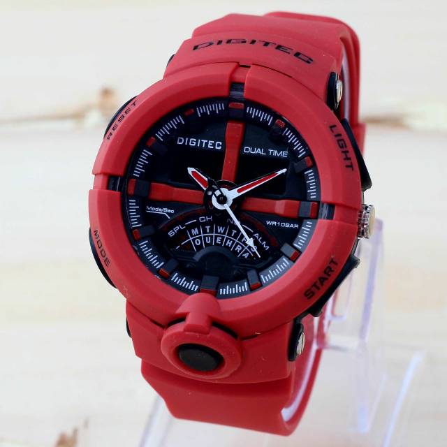 Jam Tangan Pria Digitec Original Rubber Water Resist